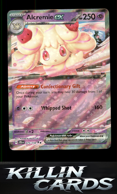 Alcremie ex 075/159 Pokemon Double Rare SV09: Journey Together Card NM