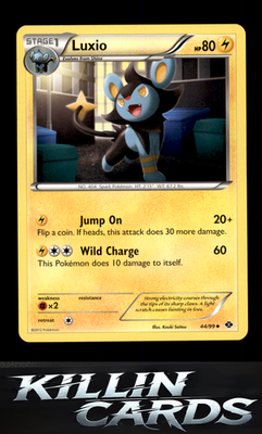 Luxio (44) 44/99 Pokemon Uncommon Next Destinies Card LP