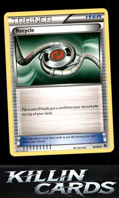 Recycle 96/98 Pokemon Uncommon Emerging Powers Card LP