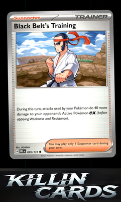 Black Belt's Training - 099/131 099/131 Pokemon Common SV: Prismatic Evolutions