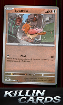 Reverse Holofoil Spearow - 102/132 102/132 Pokemon Common ME01: Mega Evolution C