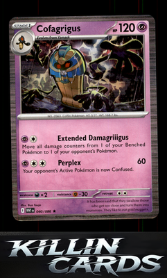 Cofagrigus 040/086 Pokemon Rare SV: White Flare Card NM