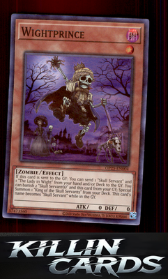 Wightprince OP25-EN004 YuGiOh Super Rare OTS Tournament Pack 25 Card NM
