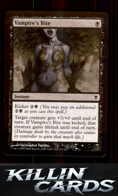 Vampire's Bite 117 Magic C Zendikar Card NM
