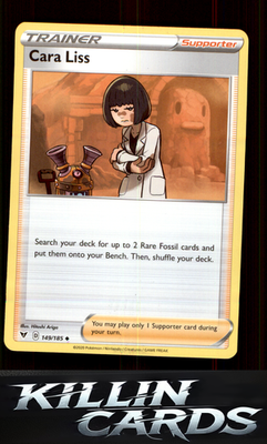 Cara Liss 149/185 Pokemon Uncommon SWSH04: Vivid Voltage Card NM