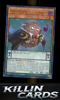 1st Edition Performapal Classikuriboh BLMR-EN031 YuGiOh Ultra Rare Battles of Le