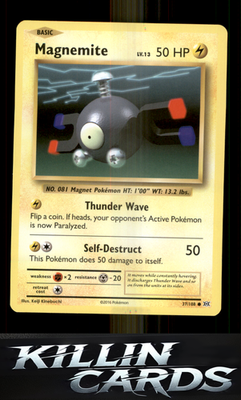 Magnemite 37/108 Pokemon Common XY - Evolutions Card NM