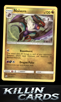 Noivern 159/236 Pokemon Rare SM - Unified Minds Card NM