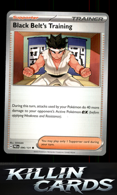 Black Belt's Training - 096/131 096/131 Pokemon Common SV: Prismatic Evolutions