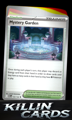 Mystery Garden - 122/132 122/132 Pokemon Uncommon ME01: Mega Evolution Card NM