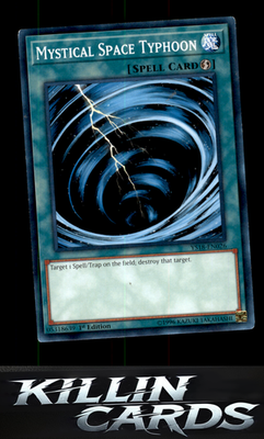1st Edition Mystical Space Typhoon YS18-EN026 YuGiOh Common Starter Deck: Codebr