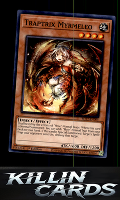 1st Edition Traptrix Myrmeleo SDBT-EN004 YuGiOh Common Structure Deck: Beware of