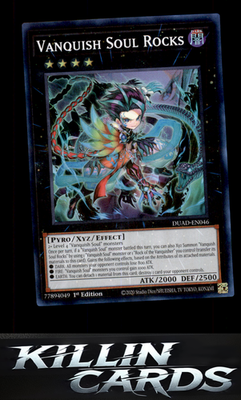 1st Edition Vanquish Soul Rocks DUAD-EN046 YuGiOh Super Rare Duelist's Advance C
