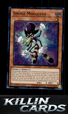 1st Edition Smoke Mosquito MP23-EN053 YuGiOh Super Rare 25th Anniversary Tin: Du