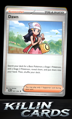 Dawn 087/094 Pokemon Uncommon ME02: Phantasmal Flames Card