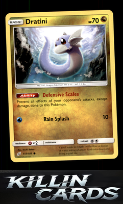 Dratini (117) 117/181 Pokemon Common SM - Team Up Card NM