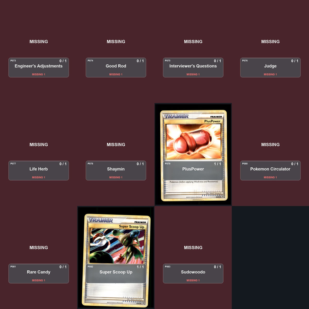 Pokemon TCG Unleashed C/UC/R Standard Set 26 Cards