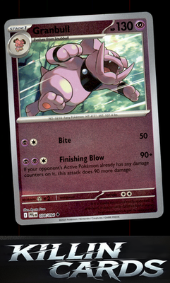 Reverse Holofoil Granbull 038/094 Pokemon Uncommon ME02: Phantasmal Flames Card