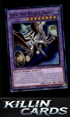 1st Edition Luce the Dusk's Dark DUAD-EN082 YuGiOh Super Rare Duelist's Advance