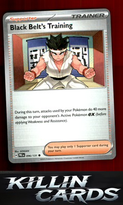 Black Belt's Training - 096/131 096/131 Pokemon Common SV: Prismatic Evolutions