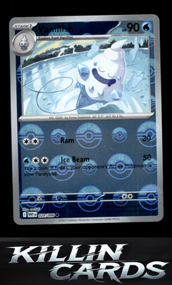 Vanillish (Poke Ball Pattern) 028/086 Pokemon Common SV: White Flare Card NM