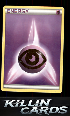 Psychic Energy 136/146 Pokemon Common XY Base Set Card LP