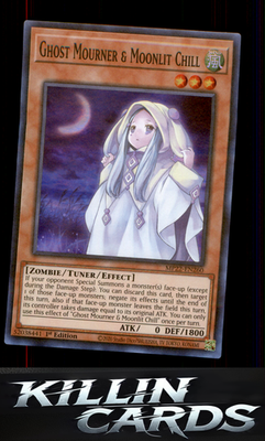 1st Edition Ghost Mourner & Moonlit Chill MP22-EN260 YuGiOh Super Rare 2022 Tin
