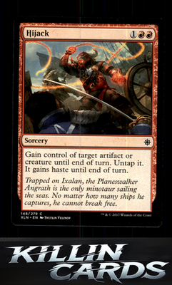 Hijack 148 Magic C Ixalan Card NM