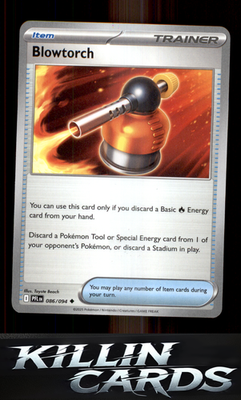 Blowtorch - 086/094 086/094 Pokemon Uncommon ME02: Phantasmal Flames Card NM