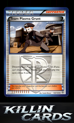 Team Plasma Grunt (Team Plasma) 125/135 Pokemon Uncommon Plasma Storm Card LP