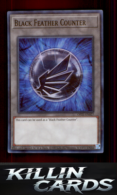 Black Feather Counter OP21-EN027 YuGiOh Super Rare OTS Tournament Pack 21 Card N
