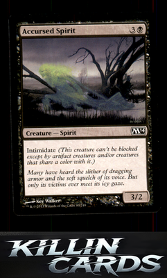 Accursed Spirit 83 Magic C Magic 2014 (M14) Card NM