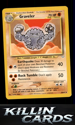Graveler 30/64 Pokemon Uncommon Neo Revelation Card LP