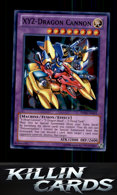 XYZ-Dragon Cannon DPKB-EN025 YuGiOh Super Rare Duelist Pack: Kaiba Card NM