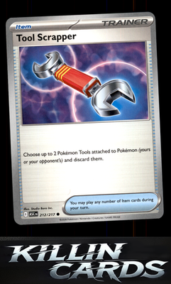 Tool Scrapper 212/217 Pokemon Common ME: Ascended Heroes Card NM