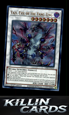 1st Edition Yazi, Evil of the Yang Zing GFP2-EN131 YuGiOh Ultra Rare Ghosts From
