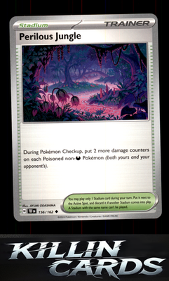 Perilous Jungle 156/162 Pokemon Uncommon SV05: Temporal Forces Card NM