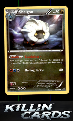 Shelgon 56/108 Pokemon Uncommon XY - Roaring Skies Card NM