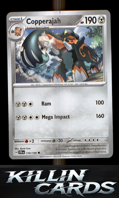 Copperajah 110/159 Pokemon Uncommon SV09: Journey Together Card NM