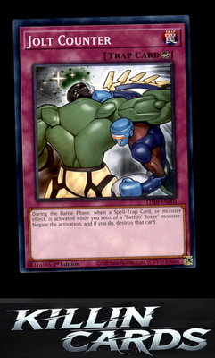 1st Edition Jolt Counter LD10-EN060 YuGiOh Common Legendary Duelists: Soulburnin