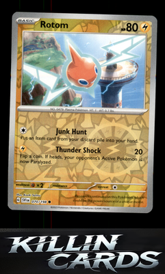 Reverse Holofoil Rotom - 070/198 070/198 Pokemon Common SV01: Scarlet & Violet B