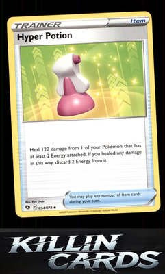 Hyper Potion 54/73 Pokemon Uncommon Champion's Path Card NM