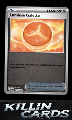 Reverse Holofoil Lumiose Galette 078/088 Pokemon Uncommon ME03: Perfect Order Ca