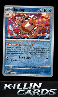 Reverse Holofoil Seaking 021/131 Pokemon Uncommon SV: Prismatic Evolutions Card