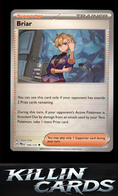 Briar (Poke Ball Pattern) 100/131 Pokemon Uncommon SV: Prismatic Evolutions Card