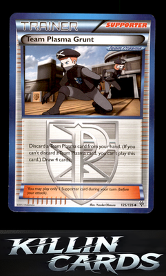 Team Plasma Grunt (Team Plasma) 125/135 Pokemon Uncommon Plasma Storm Card LP
