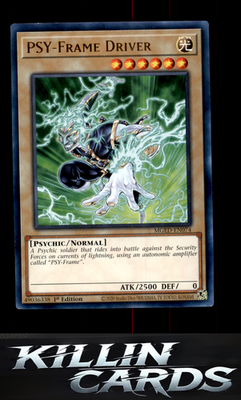 1st Edition PSY-Frame Driver MGED-EN074 YuGiOh Rare Maximum Gold: El Dorado Card