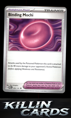 Binding Mochi 095/131 Pokemon Uncommon SV: Prismatic Evolutions Card NM