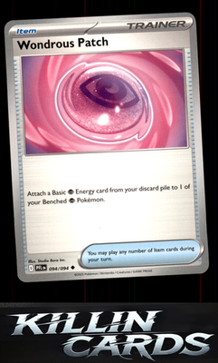 Wondrous Patch 094/094 Pokemon Uncommon ME02: Phantasmal Flames Card NM