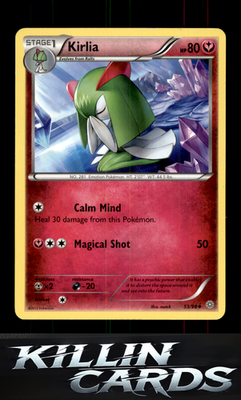 Kirlia 53/98 Pokemon Uncommon XY - Ancient Origins Card LP
